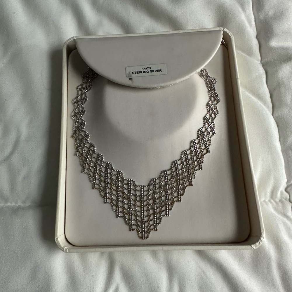 Women’s Dressy 14k and silver Necklace